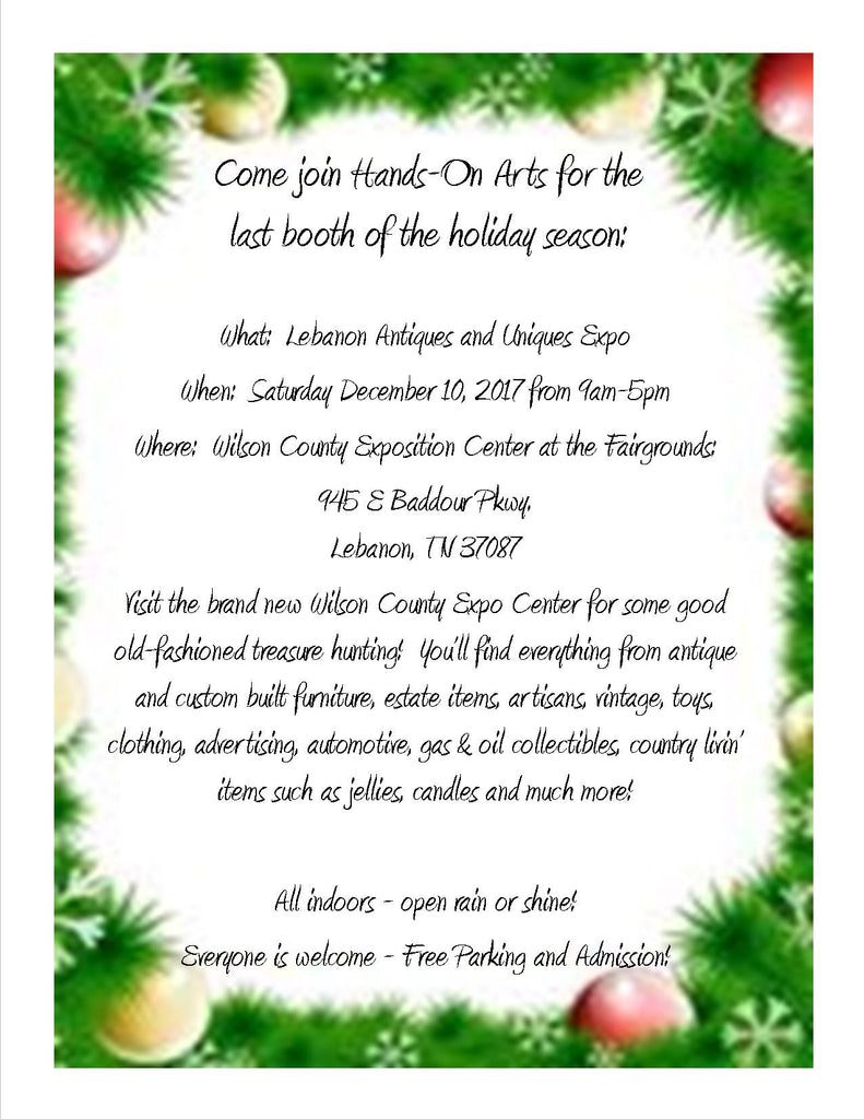 Last Holiday Booth of the Season