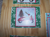 Vintage Transport Christmas Cards - Set of 12