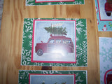 Vintage Transport Christmas Cards - Set of 12