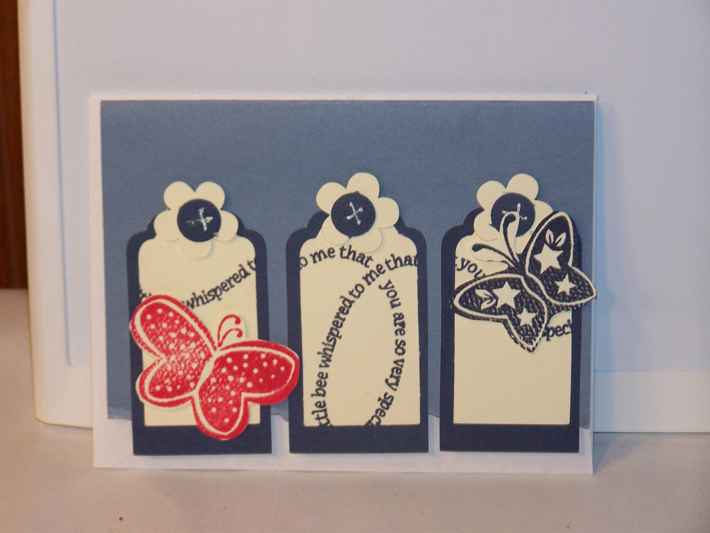 Any Occasion Card - Blue Butterfly