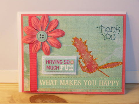 Thank You Card - Having So Much Fun