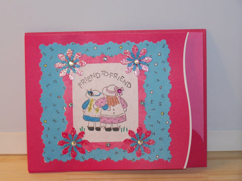 Thinking of You Card - Friend-to-Friend