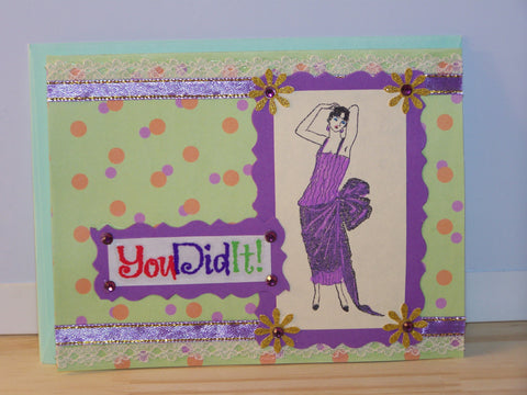 Special Occasion Card - "You Did It"