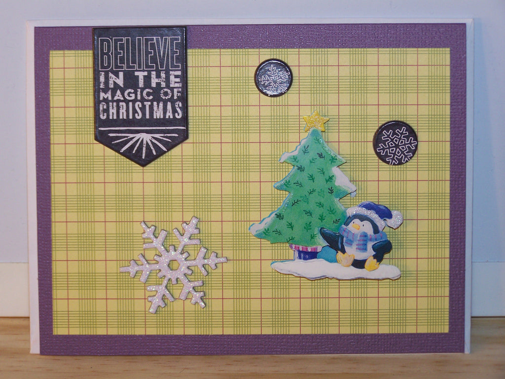 Believe In the Magic Of Christmas Holiday Card