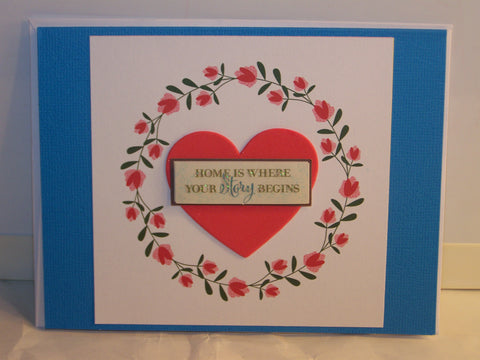 Home is Where Your Story Begins Special Occasion Card