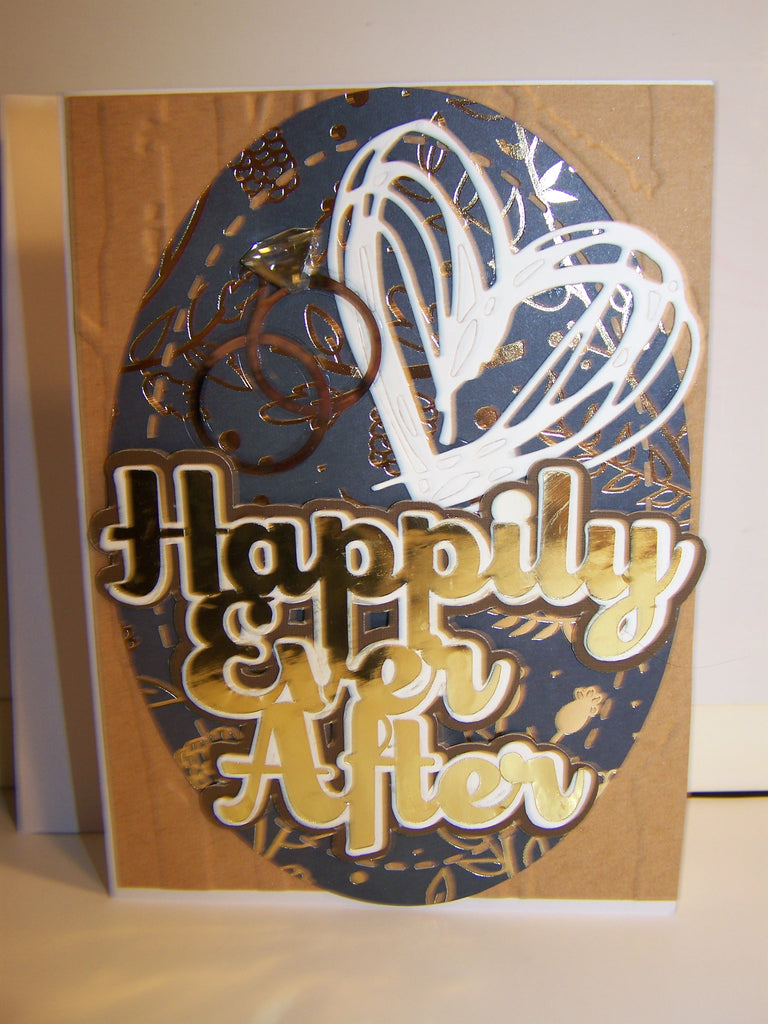 Happily Ever After Wedding Card