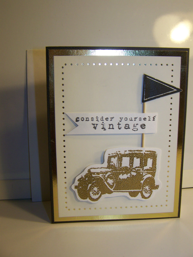 Consider Yourself Vintage Birthday Card
