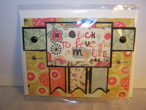 I'm So Lucky To Have You In My Life Card