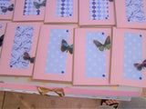 Handmade Butterfly Cards - Set of 20