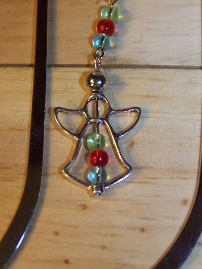 Angel Beaded Bookmark